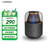 山水（SANSUI）蓝牙音响无线便携式 家用桌面多媒体小型迷你低音炮 笔记本电脑小音箱 车载喇叭360度立体声 F4