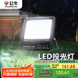 公牛（BULL）LED投光灯庭院灯工地灯园林照明露营灯 IP65防水100W-6500K白光