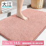 大江地垫浴室脚垫卫生间吸水地垫厕所门口防滑40x60cm