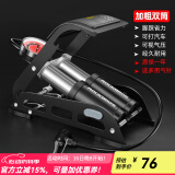 洛克兄弟（ROCKBROS）打气筒美嘴法嘴自行车高压脚踩式充气泵汽车电动车篮球单车配 加粗双筒（打气更快 可打汽车）