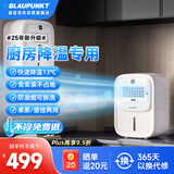 蓝宝（BLAUPUNKT）冰雾扇厨房电风扇家用厨房降温神器专用小型水冷空调扇加湿风扇冷风机无需冰晶节能低噪可拆洗壁挂
