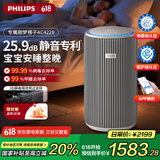 飞利浦（PHILIPS）【国家补贴】空气净化器除甲醛除菌过敏源去异味烟味家用清新净化机卧室新房专用AC4228/04
