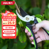 得力（deli）修枝剪刀 SK5钢树枝剪 果树剪花枝剪园林园艺剪刀修枝神器8英寸