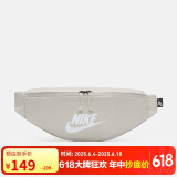 耐克（NIKE）男女腰包 单肩包斜挎包胸包休闲包DB0490-104 白