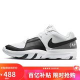 耐克（NIKE）男子篮球鞋 莫兰特1代JA 1运动鞋DR8786-101白黑44
