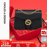 蔻一（Cnoles）包包女包牛皮单肩包女士款大容量斜挎小方包生日礼物送女友实用