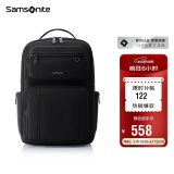 新秀丽（Samsonite）电脑包双肩包商务背包笔记本包休闲都市36B*09019 黑色 16英寸 