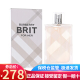 博柏利（BURBERRY） 节日生日礼物 Brit 英伦风格男士香水持久 新老包装随机发 英伦风格女士香水100ml