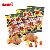 哈瑞宝（Haribo）土耳其进口 酸砂水果软糖70g*3 儿童节零食糖果 qq糖 橡皮糖