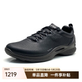ECCO爱步男鞋运动休闲健步鞋biom系列 缓震舒适跑步鞋经典 837514 黑色-01001（保税仓发货） 46 新批次，特大码不退换