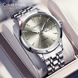 Calad Klade品牌小CK机械手表男士潮流瑞士品质轻奢夜光防水运动男表商务腕表