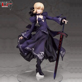 宅神命运之夜吾王Fate阿尔托莉雅手办Saber亚瑟王模型摆件 黑礼服saber【高24cm/双造型】
