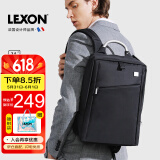 乐上（LEXON）法国品牌双肩包14英寸商务电脑包男防泼水背包通勤笔记本书包礼物