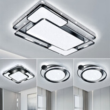 斯迈欧2026新款客厅灯现代简约大气灯饰轻奢水晶卧室吸顶灯高端中山灯具 比单买实惠-套餐4三室一厅