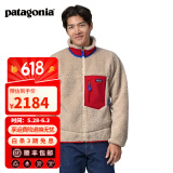 巴塔哥尼亚（Patagonia）男士摇粒绒夹克抓绒衣立领开衫外套Classic Retro-X Jkt 23056 NLTO L