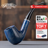 沙芬（SAVINELLI）珍藏石楠木烟斗传统老式626叼斗百年实木30年根老料意大利进口 【 606斗型 彩虹大号 不挑斗草】