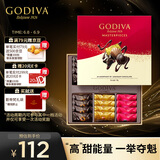 歌帝梵(GODIVA)经典大师夹心黑巧克力礼盒24颗装180g糖果高考祝福礼物