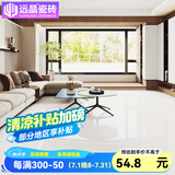 远晶800x800天鹅绒瓷砖58度超白胚客厅地砖卫生间厨房墙砖奶油风广东 58°超白胚-亮光-纯白 800x800