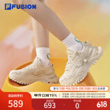 FILAFUSION斐乐潮牌女鞋硬糖鞋厚底老爹鞋女运动鞋女 夏威夷果黄-MS 36