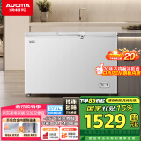澳柯玛（AUCMA）372升家用冰柜 卧式冷柜雪糕柜 冷藏柜冷冻柜转换冷柜 顶开大容量卧式冰箱 BC/BD-372NE 国家补贴
