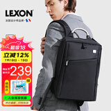 乐上（LEXON）法国品牌双肩包14英寸商务电脑包男防泼水背包通勤笔记本书包礼物