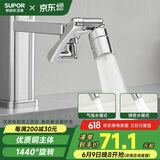 苏泊尔（SUPOR）1440°水龙头延伸器全铜万能接头厨房面盆卫生间防溅喷头国家补贴s