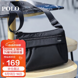 POLO单肩包男士斜挎包机能风大容量邮差包运动挎包iPad手机包520礼物