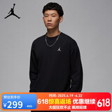 Jordan卫衣/套头衫 AJ 男套头衫J BRK FLC CREW卫衣FV7296-010黑2XL