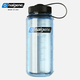 乐基因（nalgene）美国进口户外运动水杯子塑料tritan耐高温泡茶男女学生节日礼物 682010-0421透明蓝 400ml