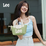 Lee饺子包女包手提包斜挎包大容量上课通勤包生日礼物 果绿色(小号)