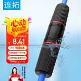 连拓 网线对接头防水 室外工程级防水网络对接头 防水防尘直通头对接头 千兆网络双通头5类6类网络延长