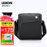 乐上（LEXON）法国乐上商务小挎包休闲单肩包苹果IPAD包简约风男款斜挎包礼物