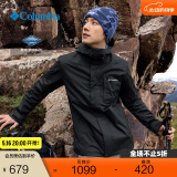 Columbia蒋奇明同款哥伦比亚男女同款防水冲锋衣旅游徒步外套XE5743 010 XE3772 L(180/100A)