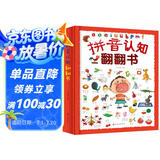 3-6岁 拼音认知翻翻书（拼音字母 音节认知 趣味拼读 赠送卡片 音频指导）