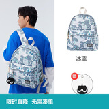 森马（Semir）双肩包罗小黑联名满印书包初中生背包男【冰蓝】105223153250