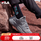 FILA斐乐官方MARS火星2代时尚休闲老爹鞋跑步鞋女鞋合金灰AL
