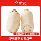 京觅湖北莲藕 脆藕 洗净不带泥 净重5斤装 源头直发 包邮