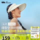 蕉下（beneunder）遮阳帽女太阳帽空顶帽防晒帽防紫外线遮脸时尚百搭UL569浅灰