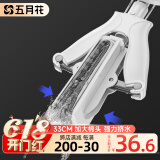 五月花海绵拖把33cm对折式挤水可伸缩胶棉拖把吸水拖布干湿两用AL-JM02