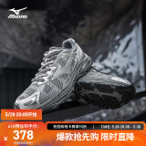 美津浓（MIZUNO）男女跑步运动鞋 缓震透气 网面拼接 反光标识 RACER S