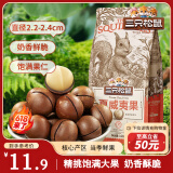 三只松鼠奶油味夏威夷果 坚果炒货干果孕妇休闲零食小吃160g/袋