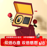 七匹狼牛皮腰带男士钱包自动扣套装盒送老公纪念日父亲节礼物送爸爸实用