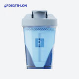 迪卡侬（DECATHLON）摇摇杯运动水壶蛋白粉健身冲调杯天蓝色-4810402
