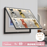 集简季暴力熊电表箱装饰画现代简约餐厅电闸盒配电箱遮挡挂画  潮玩公仔