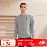 361°卫衣男士春秋季圆领运动休闲服外套长袖套头上衣652334801D-2