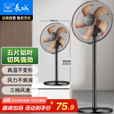 长城（CHANGCHENG）电风扇落地扇机械电扇家用办公台地两用扇三档铝叶大风量风扇/摇头风扇交流定频风扇 FS-35II（2）