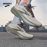 布鲁克斯（BROOKS）男子Ghost 17幽灵缓震跑鞋 卡其灰/棕色/灰橄榄 46