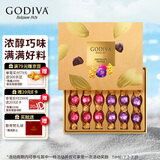 歌帝梵 (GODIVA) 松露巧克力礼盒 16颗160g 糖果零食 生日礼物 伴手礼