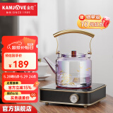 金灶（KAMJOVE） 电陶炉围炉煮茶专用泡茶炉小型茶具煮茶器电热煮茶炉家用CH-98 香槟金（不包含水壶）