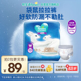 帮宝适一级帮袋鼠裤拉拉裤XXXL码22+2片 尿不湿 婴儿夜用夏季超薄